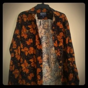 American Rag Floral Long Sleeve Button Up